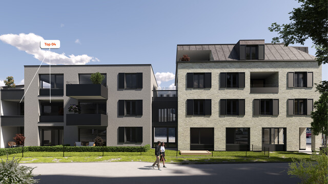 4 Zimmerwohnung 1. OG in Rankweil, Top 04