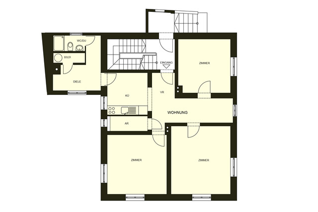 3-Zimmer-Wohnung | 78 m² | mit Stellplatz in Weiler