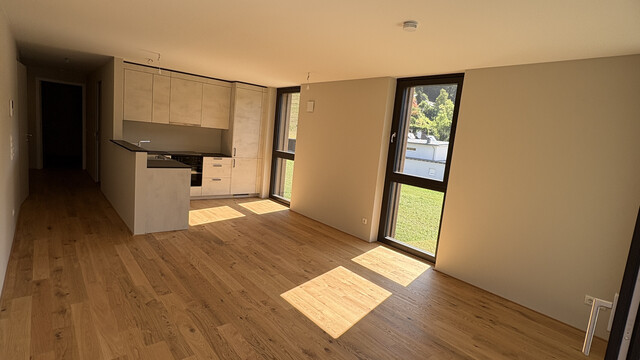 Erstbezug: hochwertige 3-Zimmer-Wohnung mit großer Terrasse