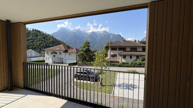 Erstbezug: hochwertige 3-Zimmer-Wohnung mit großer Terrasse