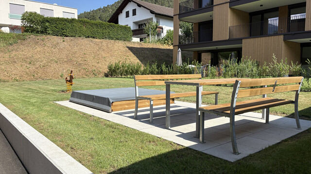 Erstbezug: hochwertige 3-Zimmer-Wohnung mit großer Terrasse