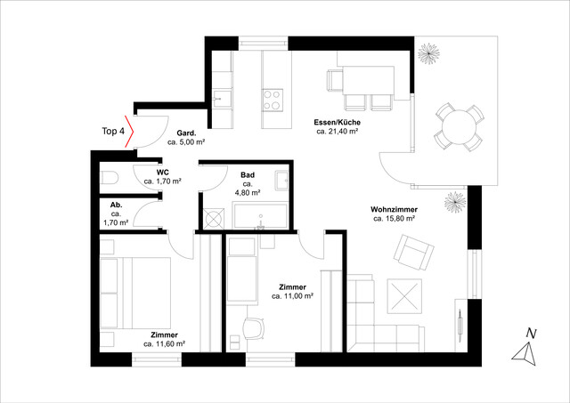 Top 04 - Modernes Neubauprojekt mit Weitblick!