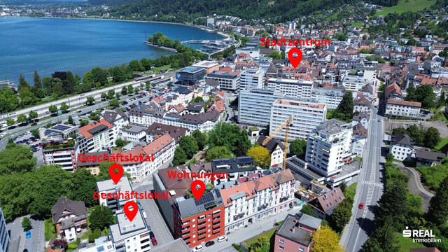Immobilienpaket in erstklassiger Stadtlage (15 Wohnungen, 2 Geschäftslokale & 15 Tiefgaragenparkplätze) - Share Deal möglich