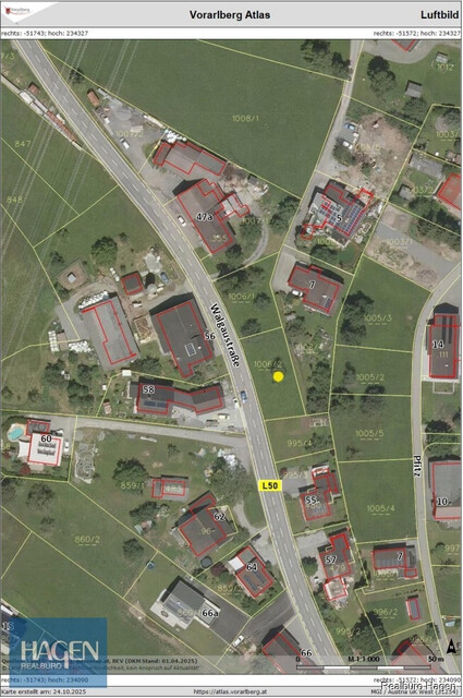 Attraktives Baugrundstück in Göfis – ca. 527 m² für individuelle Gestaltung