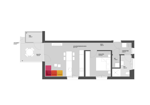 Schöne 2-Zi-Wohnung mit Balkon. Achtung: Wir besichern Ihre bestehende Immobilie!