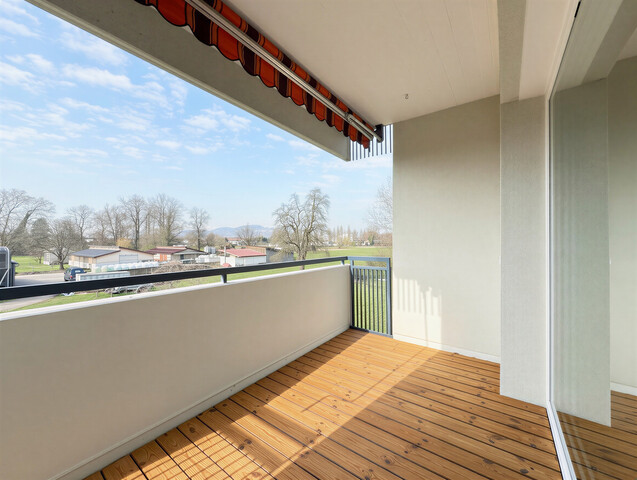 Modernisierte 3-Zimmerwohnung mit Blick ins Grüne