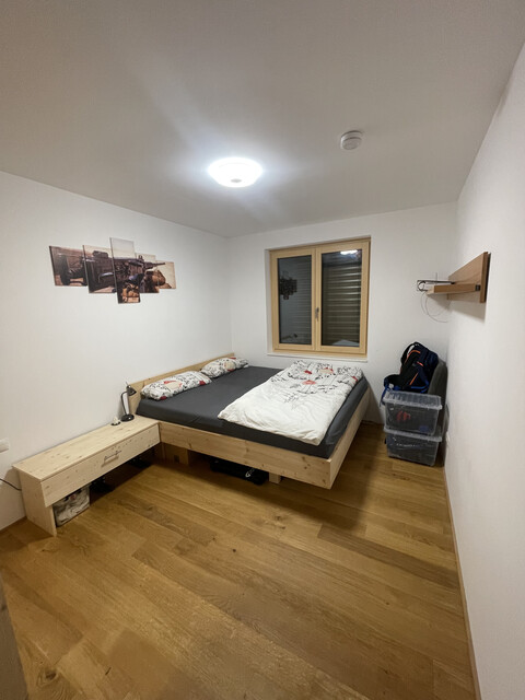 Wohnen mit Aussicht: 2-Zi. Whg. mit Garten, Stellplatz und Einbauküche