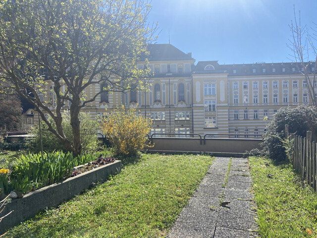 Im Herzen von Feldkirch: Teilmöblierte 1-Zimmer-Gartenwohnung zu vermieten!