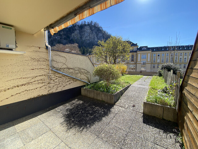 Im Herzen von Feldkirch: Teilmöblierte 1-Zimmer-Gartenwohnung zu vermieten!