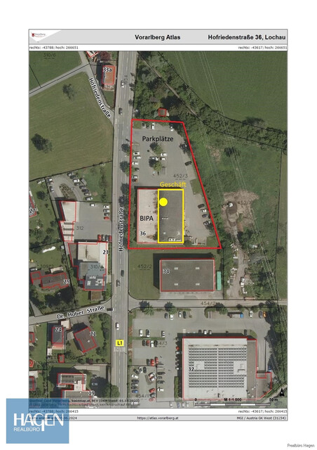 TOP-Gewerbefläche in Lochau