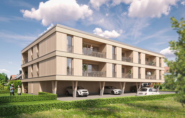 Top geplante 3-Zimmer Terrassenwohnung in ruhiger Lage nahe Messepark (Top 06)