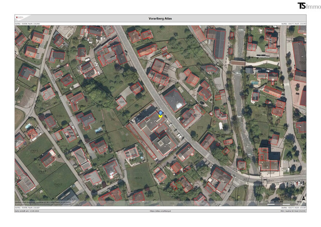FRASTANZ: Ca. 140 m² Geschäftsfläche im Erdgeschoss | ca. 170 m² Lager im Untergeschoss | Kundenparkplätze | zentrumsnah