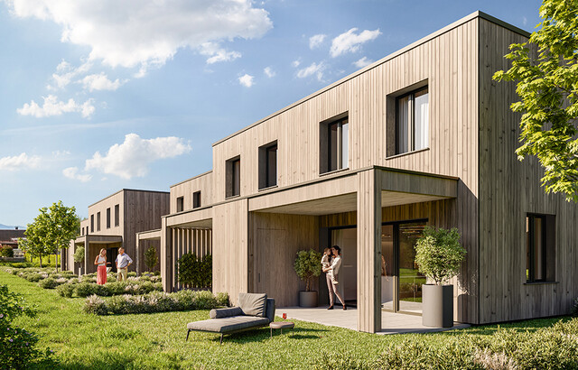 Wohngenuss im eigenen Haus: Neubau-Reihenhaus mit 4-Zimmern und Garten (Top A3)