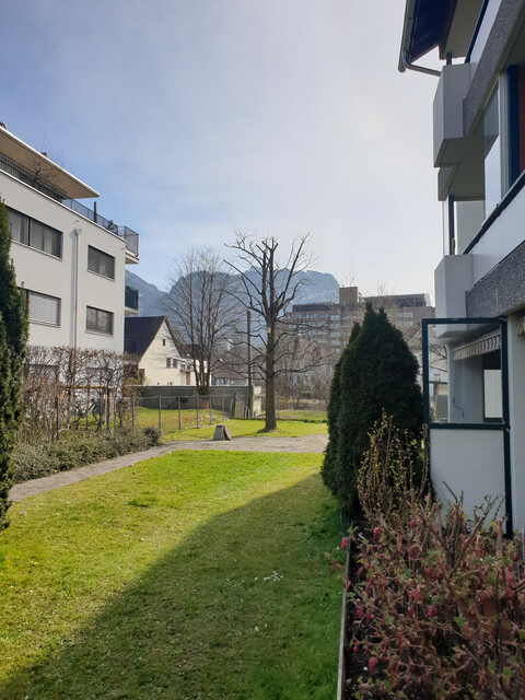 2-Zimmer-Wohnung mit ruhiger Terrasse im Zentrum von Dornbirn