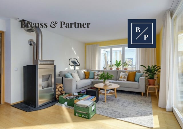 Einmaliges Architektenhaus mit Wintergarten und idyllischer Dachterasse in Altach!