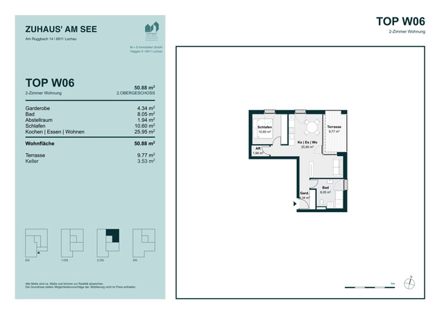 Neubau Top 6: Kurzzeitvermietung erlaubt - Ihr Domizil am Bodensee - eine Rendite von 7% möglich!