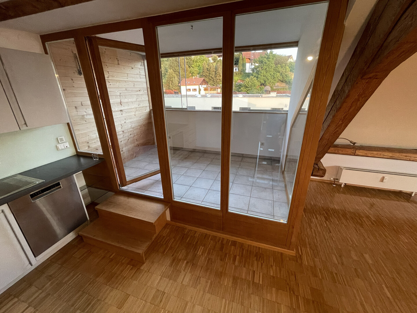Schöne Dachwohnung in Dornbirn Oberdorf, 2 ½ Zimmer, mit Gemeinschaftsgarten