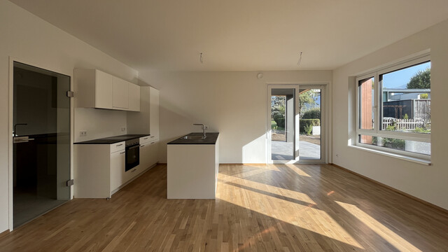 Neuwertige, hochklassige Gartenwohnung im Zentrum von Rankweil in ruhiger Wohnanlage