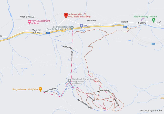 Exklusive 3 Zimmer Ferienwohnung mit 4* Niveau in Wald am Arlberg im Resort Zapfig-Living! 2.OG Top2