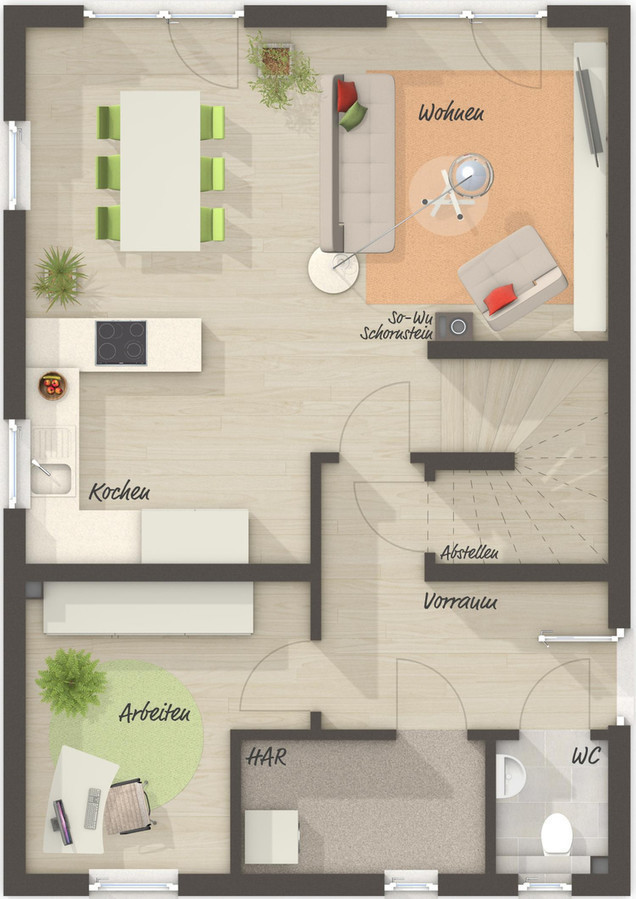 Neues Einfamilienhaus 5-Zimmer inkl. Grundstück in Feldkirch-Tisis € 651.000,00 plus WBF!