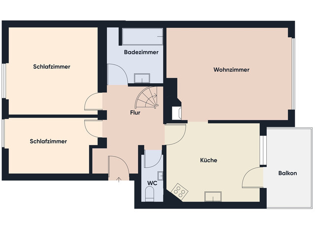 5-Zimmer-Maisonette mit über 116 m² plus Dachboden in bevorzugter Ruhelage von Altach