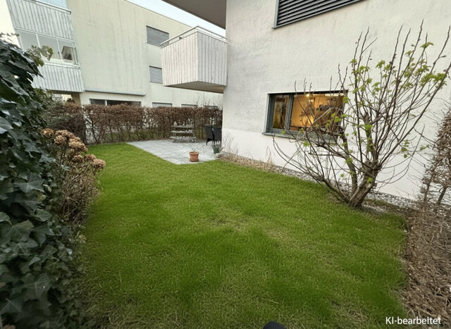 Moderne Gartenwohnung in direkter Seenähe