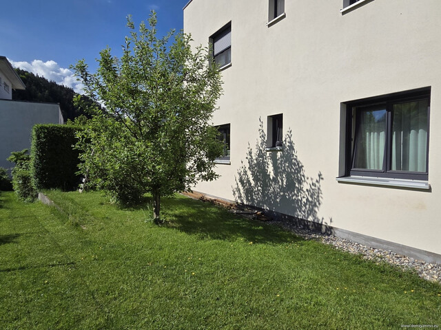 Sonnige 4-Zimmer-Gartenwohnung mit ca. 93m², 2 TG-Plätzen und weitläufigem Garten in Rankweil