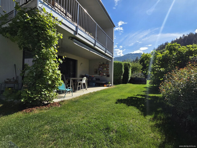 Sonnige 4-Zimmer-Gartenwohnung mit ca. 93m², 2 TG-Plätzen und weitläufigem Garten in Rankweil