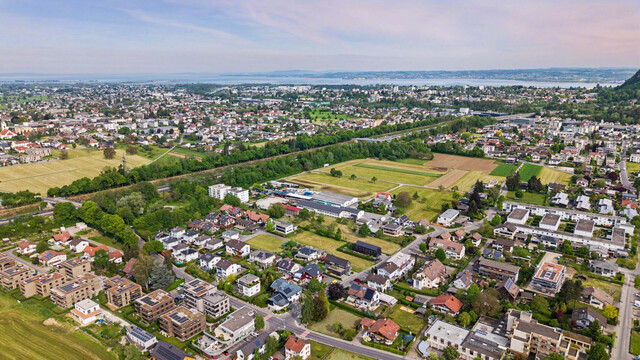 Traumhafte Lage für ein Baugrundstück mit 635m² in Wolfurt