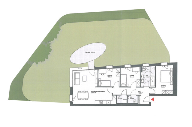 Schönes, helles Büro in Seenähe zu verkaufen (verfügbar Ende 2026)