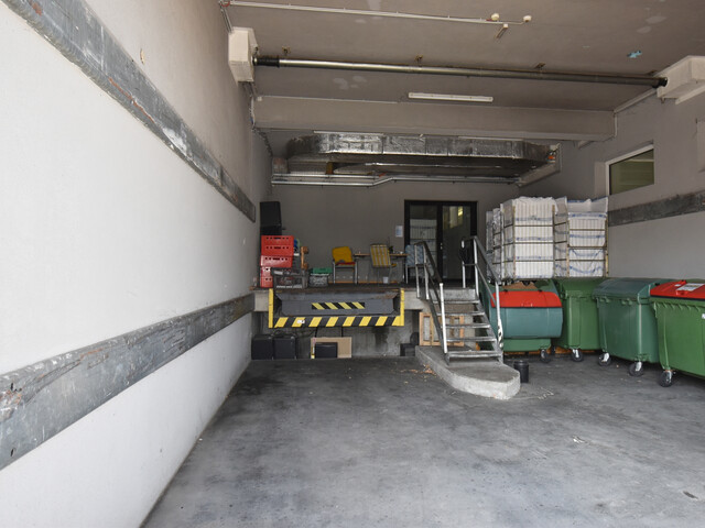 Große Lagerläche im Zentrum von Götzis