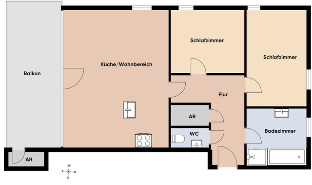 Attraktive 3-Zimmer-Mietwohnung in bester Lage von Lauterach
