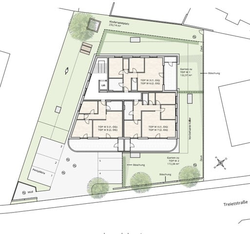 3-Zi-Gartenwohnung TOP 1 in Röthis, Treietstraße 67