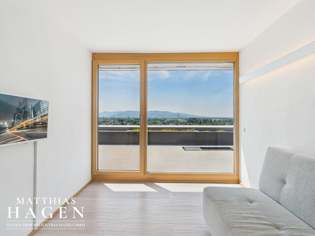 Hausgefühl mit Panoramablick –  Penthauswohnung am Tellenhang in Schwarzach