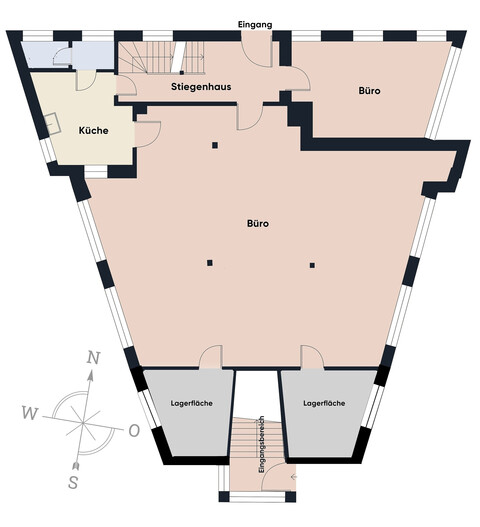 Raum für Visionen: Wohnen oder Büro möglich