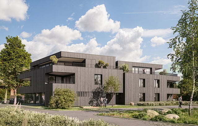 Riesige Dachterrasse: 3-Zimmer Dachgeschosswohnung (Top 06)