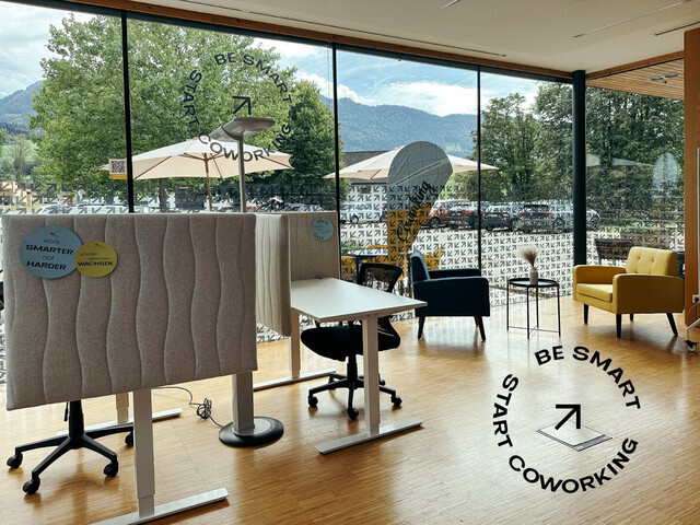 Coworking: Fix Desk im Impulszentrum Bregenzerwald