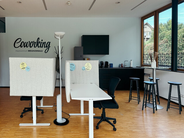 Coworking: Fix Desk im Impulszentrum Bregenzerwald