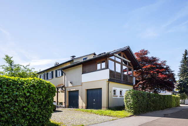 Großes Haus auf der Sonnenseite