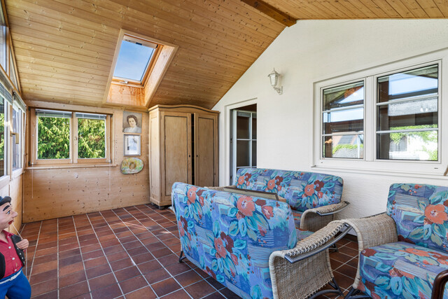 Großes Haus auf der Sonnenseite