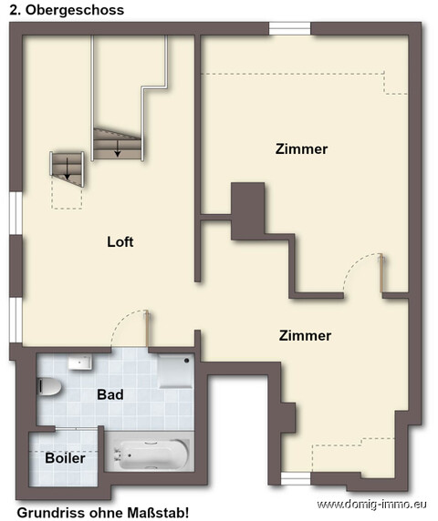 Top Preis-Leistungs-Verhältnis - Maisonette-Wohnung mit Garten in zentraler Lage von Kennelbach