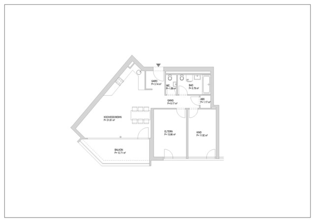 Wohnen am Garnmarkt: Helle 3-Zimmerwohnung in Toplage