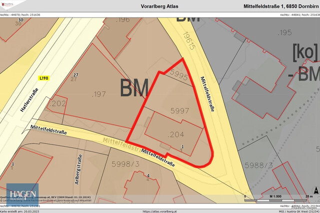 Grundstück mit Altbestand