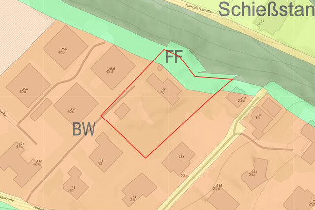 Lebensqualität an der Ache: Großzügiges Baugrundstück in Wolfurt für Ihr Herzensprojekt