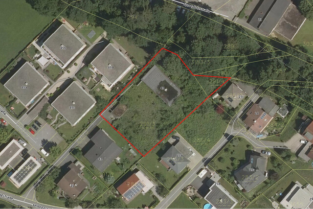 Lebensqualität an der Ache: Großzügiges Baugrundstück in Wolfurt für Ihr Herzensprojekt