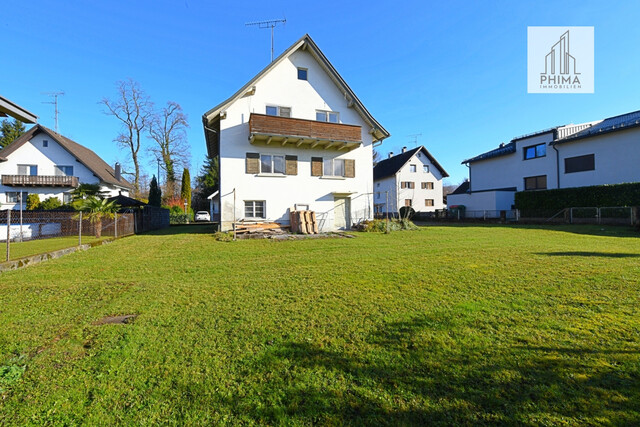 Attraktives Baugrundstück mit Bestandsgebäude in zentraler Lage von Hard