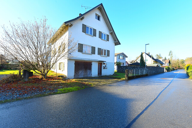 Attraktives Baugrundstück mit Bestandsgebäude in zentraler Lage von Hard