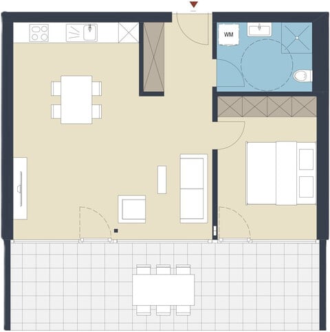 2-Zimmer-Gartenwohnung zu verkaufen (Top 11)