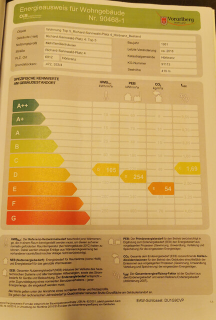 Schöne und helle 3-Zimmer Wohnung in Hörbranz