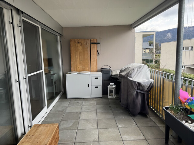 Sehr gut geschnittene 3-Zimmer-Wohnung mit großer Südwest-Terrasse